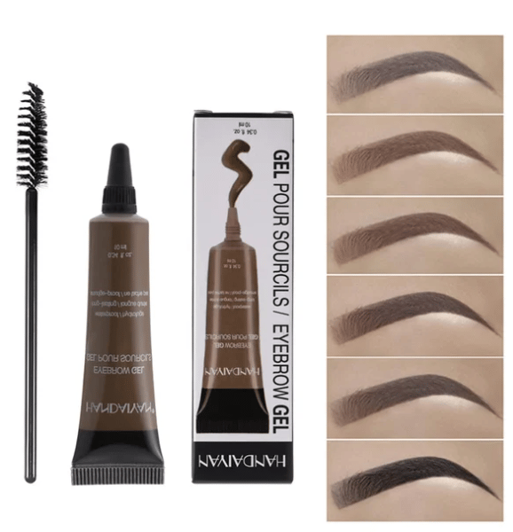 (Hasta de 50% de Descuento)Gel profesional para cejas con tinte a prueba de agua